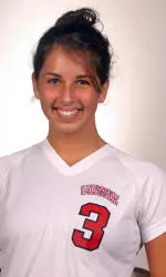 Freshman Emily Bertrand led the Wolfpack with 14 kills against the Bucs.