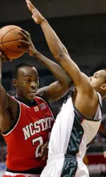 Julius Hodge had 23 points and 12 rebounds in Wednesday's loss to Virginia Tech.