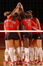 NC State volleyball hosts Clemson (Friday 7pm) and Georgia Tech (Saturday 5pm) this weekend at Reynolds Coliseum