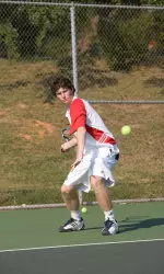 No. 65 sophomore Nick Cavaday