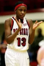 Senior co-captains Billie McDowell (pictured) and Rachel Stockdale and the Wolfpack bring in a very experienced and deep roster to the 2005-06 slate.