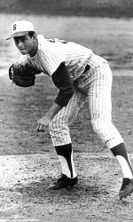 Lefthanded freshman Mike Caldwell of Tarboro won games that clinch the ACC and NCAA District III titles for the 1968 Wolfpack.