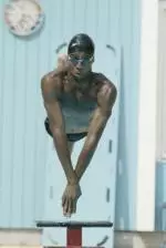 Cullen Jones with his medal in Turkey.