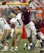 NC State hopes to defend Georgia Tech QB Reggie Ball as well as Virginia Tech did back on September 24.