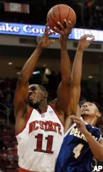 Gavin Grant scored a career-high 22 points against Delaware (AP Photo)