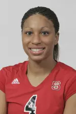 Stefani Eddins was chosen first-team All-ACC