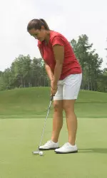 Molly Birmingham leads the NC State women's golf team after the first round of the Derby Invitational