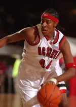 Tiffany Stansbury and the Wolfpack host Virginia on Thursday, Feb. 3, at 7 p.m.