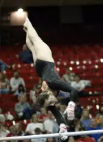 Sophomore Rachel Katz was the Pack's top finisher on both vault and bars at New Hammpshire.
