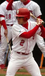 Lee Mezistrano's grand-slam home run was not enough to keep NC State from falling to Maryland 15-6 Friday in the first game of an ACC Series at Doak Field.