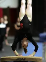 Leigha Hancock was named the EAGL Rookie of the Year.