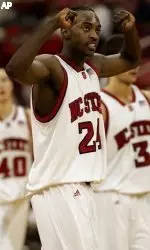 Julius Hodge hopes to celebrate a win on senior night.