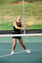 Elin Stahl Johansson clinched the victoryover Old Dominion for the NC State women's tennis team with a 7-5, 3-6, 6-0 win at No. 2 singles