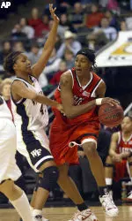 Junior Tiffany Stansbury was named Most Outstanding Player.