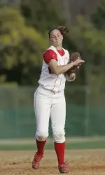 Sophomore Renee LaCroix has been the Wolfpack's hottest hitter down the stretch