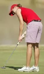 Ashlee Dean was selected to the All-ACC Women's Golf team