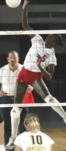 Adeola Kosoko, a member of the Wolfpack volleyball team, will represent  NC State at the NCAA Leadership Conference