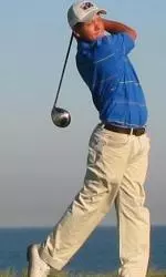 NC State incoming freshman golfer Darren Blair shot four under at the Maccabi Games to win the silver medal