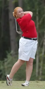Lauren Harling and the NC State women's golf team tees off the 2005-06 season Monday at the Cougar Classic