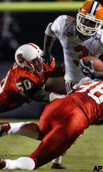 The NC State defense will try to shutdown Eastern Kentucky's productive offense on Saturday night.