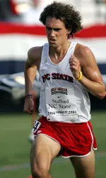 Phillip Stafford took first place in the men's race at the Raleigh Invitational on Saturday.