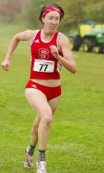 Senior Abigail Nelke and the NC State women's cross country program are ranked No. 9 nationally two weeks into the 2005 cross country season.