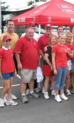 Herb Sendek Coca-Cola Tailgate winners.