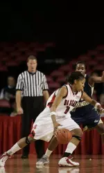 Khadijah Whittington and 25th ranked Wolfpack travel to Virginia on Friday.