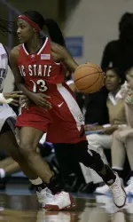 Senior Billie McDowell and the Wolfpack will face Clemson in the first round of the ACC Tournament on Thursday, March 2, in Greensboro.