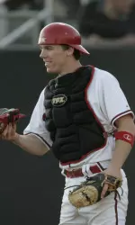 Junior catcher Caleb Mangum leads the Wolfpack with a .460 batting average.