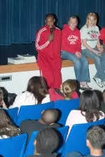 NC State student-athletes will be in local elementary schools all week for Wolfpack Blitz