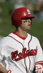 Brian Aragon scored the game-winning run on a 10th-inning wild pitch Tuesday as NC State defeated East Carolina 4-3.