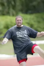 Mitchell Pope earned All-ACC honors in the shot put with a third place finish at the ACC Outdoor Track &amp; Field Championships