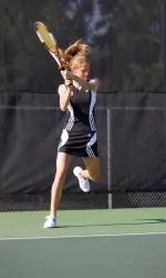 Freshman Neils Barringer has a 13-6 record with the Wolfpack women.