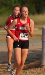 Cora Shull will be one of six NC State women who will line up Saturday in the Pack Invitational. (photo by Chris Coleman)