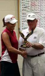 Brooke Baker claimed a two-shot win on the Collegiate Players Tour.