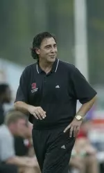 Head coach George Tarantini