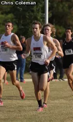 Sandy Roberts was named men's ACC Performer of the Week for his victory in the Wolfpack Invitational. (photo by Chris Coleman)