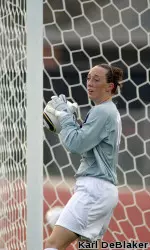 Junior goalkeeper Kim Kern