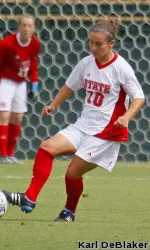 Julia Sandridge has two goals on the season