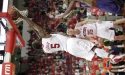 Freshman C.J. Leslie had a game-high 18 points.