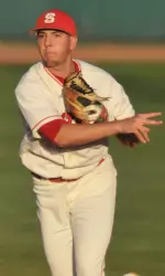 Chris Diaz went 8-for-12 at the plate and played sound defense at shortstop vs. Elon.