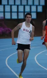 Sophomore Ryan Hill covered the final leg of the distance medley relay in under four minutes.