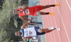 Benjamin Major III won the 100-meter dash in 10.66 seconds.