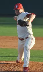 Wolfpack closer Chris Overman did not allow an earned run in 33 innings this summer for the Harwich Mariners of the Cape Cod League.