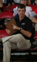 Second-year coach Bryan Bunn