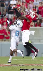 David Amerson's third INT of the season against The Citadel