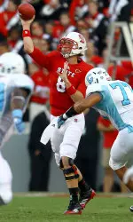 Mike Glennon has gone 58-of-88 (.659) for 694 yards with 5 TDs and 0 INTs during the Pack's three-game winning streak.