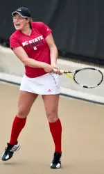 Senior Joelle Kissell is ranked No. 45 in the ITA Rankings