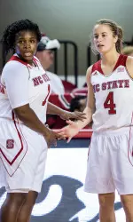 Goodwin-Coleman (1) and Williams (4) combined for 20 points Friday night